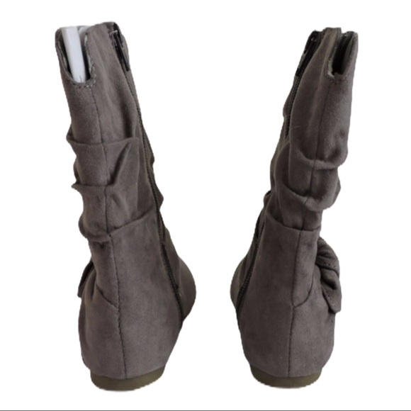 Jumping Beans Curtsy Grey Slouch Boots Toddler 9 - Picture 5 of 8